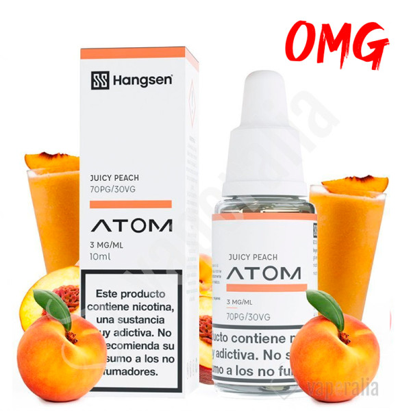 ELIQUID HANGSEN JUICY PEACH 00MG 10ML