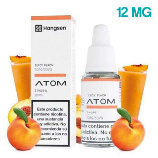 ELIQUID HANGSEN JUICY PEACH 12MG 10ML