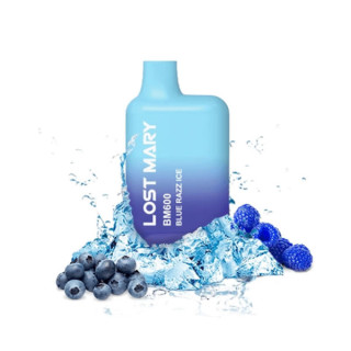 CIGARRILLO ELECTRONICO DESECHABLE LOST MARY 600PUFFS 2% BLUE RAZZ ICE