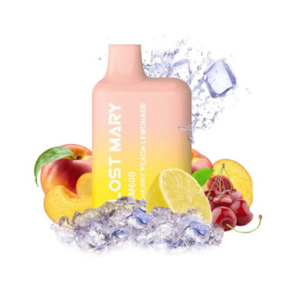 CIGARRILLO ELECTRONICO DESECHABLE LOST MARY 600PUFFS 2% CHERRY PEACH LEMONADE