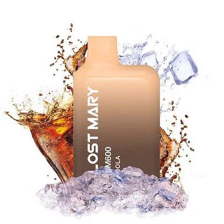 CIGARRILLO ELECTRONICO DESECHABLE LOST MARY 600PUFFS 2% COLA