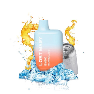 CIGARRILLO ELECTRONICO DESECHABLE LOST MARY 600PUFFS 2% MARY BULL ICE