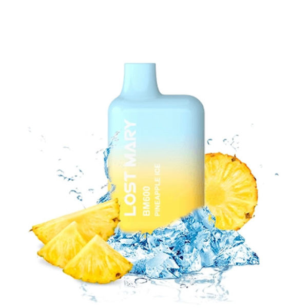CIGARRILLO ELECTRONICO DESECHABLE LOST MARY 600PUFFS 2% PINEAPPLE