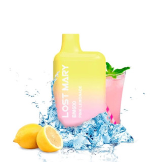 CIGARRILLO ELECTRONICO DESECHABLE LOST MARY 600PUFFS 2% PINK LEMONADE