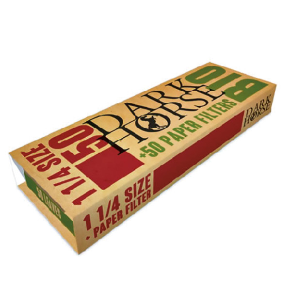 PAPEL DARK HORSE BROWN 1 1/4 1X100