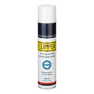 GAS CLIPPER BOTELLA BLANCA PURE 300ML 1X24