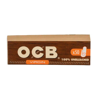 Filtros Ocb virgin cartón 25 Uds.