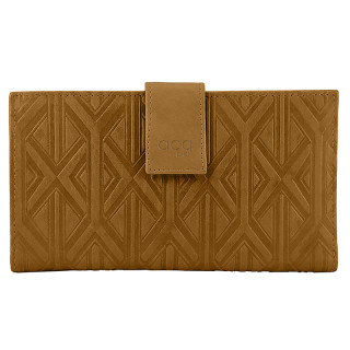 BILLETERO PIEL SEÑORA ACQ MINERVA CAMEL
