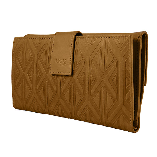 BILLETERO PIEL SEÑORA ACQ MINERVA CAMEL