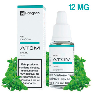 ELIQUID HANGSEN  MINT 12MG 10ML