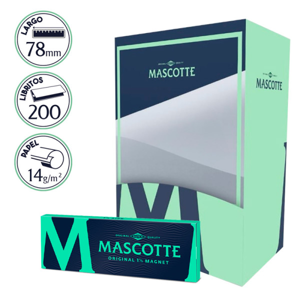 Exp. Papel Mascotte Original 1 1/4 200uds.