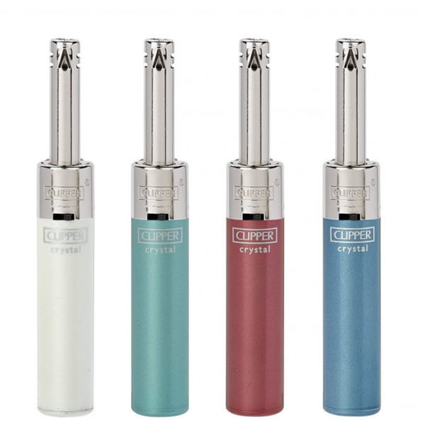 ENCENDEDOR CLIPPER MINI TUBE CRYSTAL  1X24