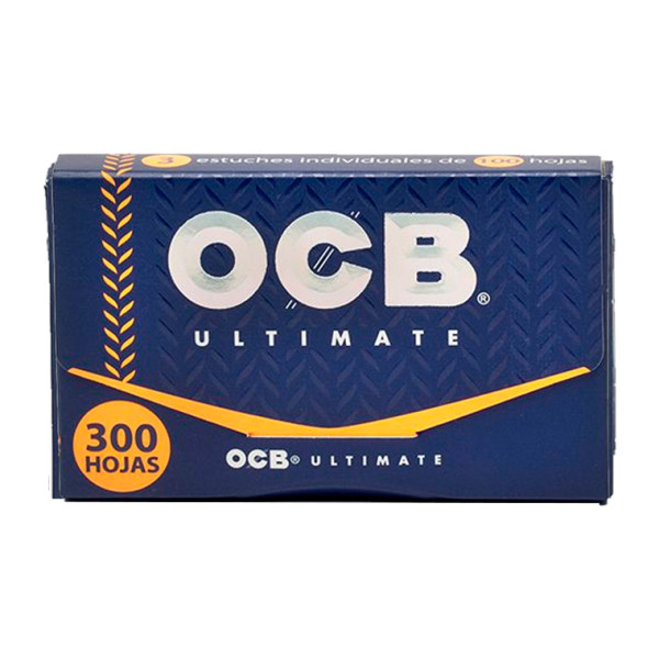 Papel OCB Ultimate bloc 300 1 1/4 78mm 40 Uds.