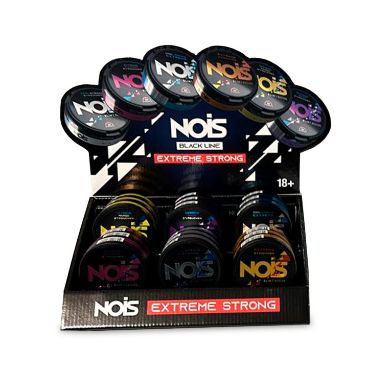 EXPOSITOR NOIS BLACK PARA 18 BOTES