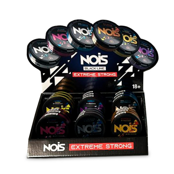 EXPOSITOR NOIS BLACK PARA 18 BOTES