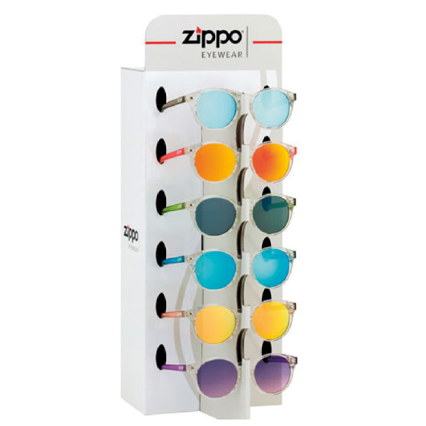 GAFAS ZIPPO SOL OBP-137A  EXPOSITOR 9 UD 1X9