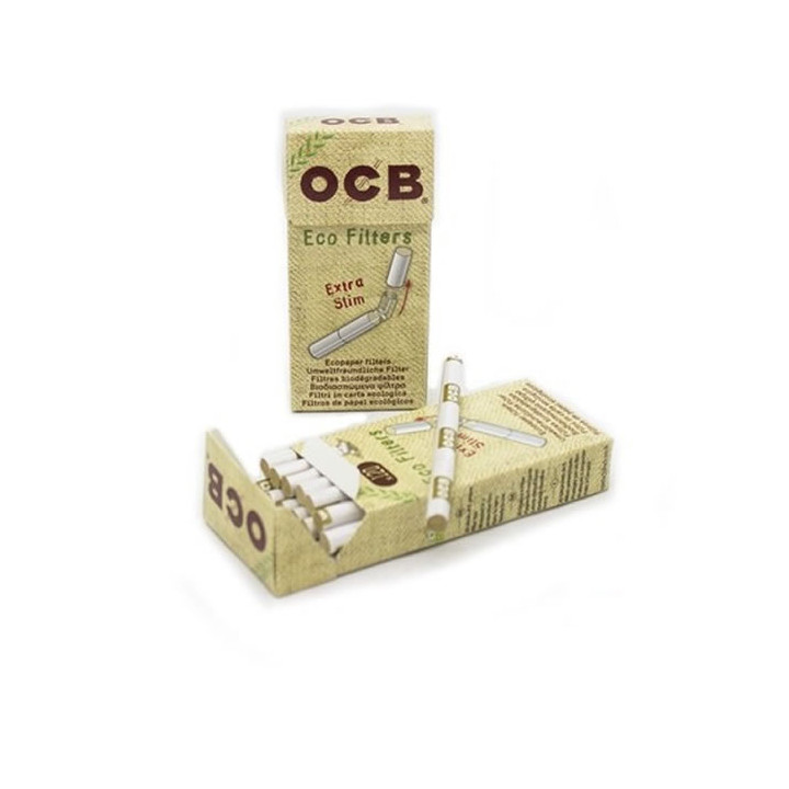 Filtros OCB extra slim organico 5,7mm 20 Uds.
