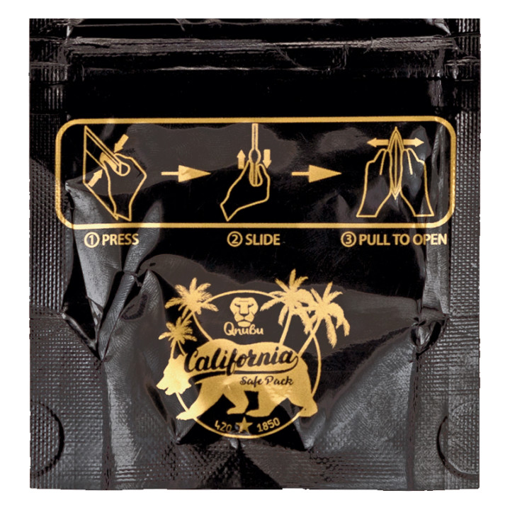 PACK DE 5 BOLSAS PRESS TO OPEN QNUBU 13X8,5CM