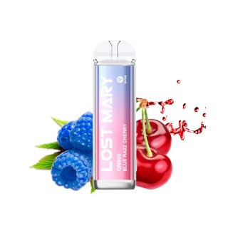 CIGARRILLO ELECTRONICO DESECHABLE LOSTMARY QM600 BLUE RAZZ CHERRY 20 MG