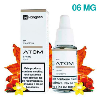 ELIQUID HANGSEN RY4  06MG 10ML