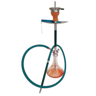 SHISHA ERASMUS CARBON 56,5CM AZUL