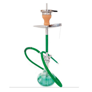 SHISHA ERASMUS CARBON 56,5CM VERDE
