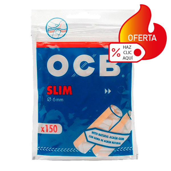 Filtros OCB slim 150 6mm 50 Uds.