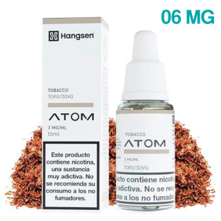 ELIQUID HANGSEN TABACO 03MG 10ML