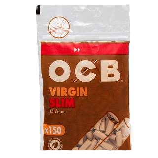 Filtros OCB virgin slim 6mm 150 10 Uds.