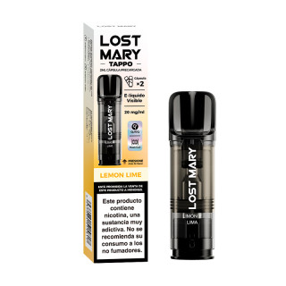 RECARGA TAPPO LOST MARY KIT LEMON LIME (2 CARTUCHOS)