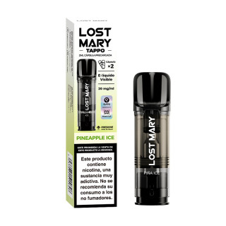RECARGA TAPPO LOST MARY KIT PINNEAPLE ICE (2 CARTUCHOS)