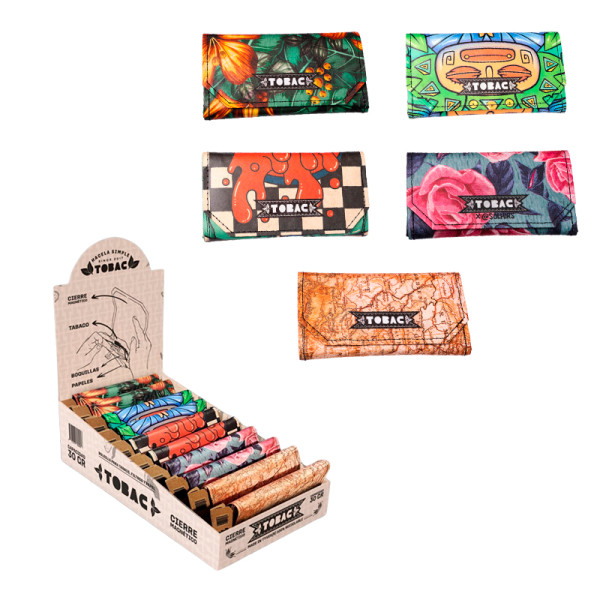 TABAQUERA TOBAC MODELOS SURTIDOS 14X8CM 1X10