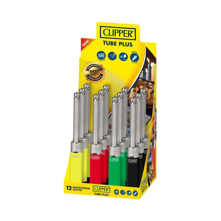 ENCENDEDOR CLIPPER TUBE SOLID 1X12