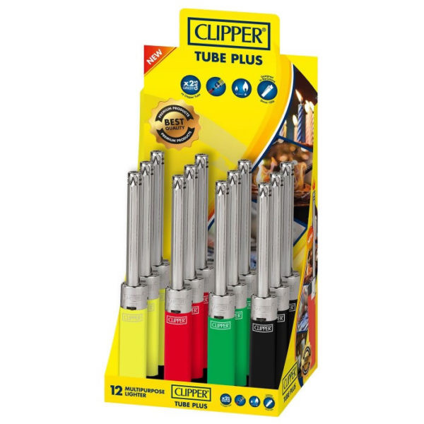 ENCENDEDOR CLIPPER TUBE SOLID 1X12