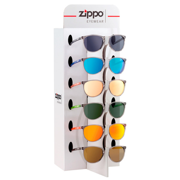 GAFAS ZIPPO SOL UV OBP-142 EXPOSITOR 9 UD.1X9