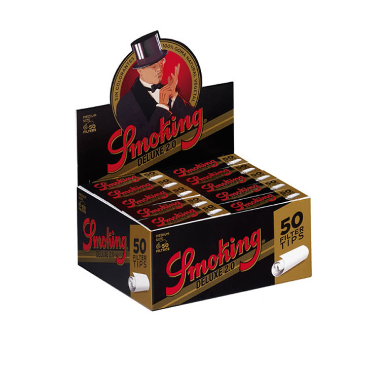 FILTROS DE CARTÓN SMOKING TIPS 1x50