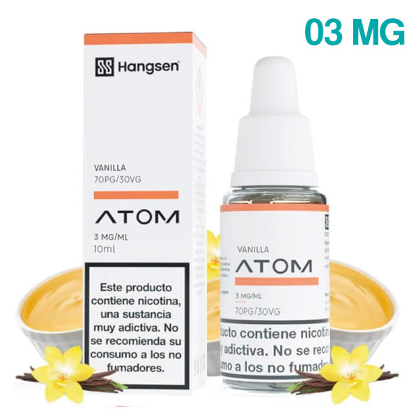 ELIQUID HANGSEN  VAINILLA 03MG 10ML