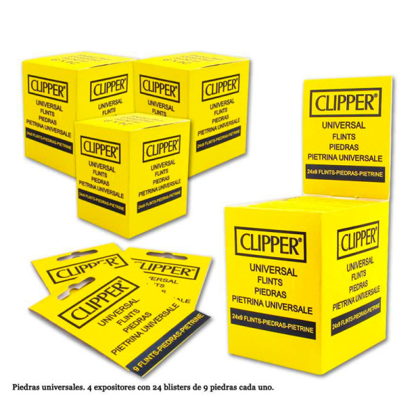 PIEDRAS CLIPPER UNIVERSAL 1X24