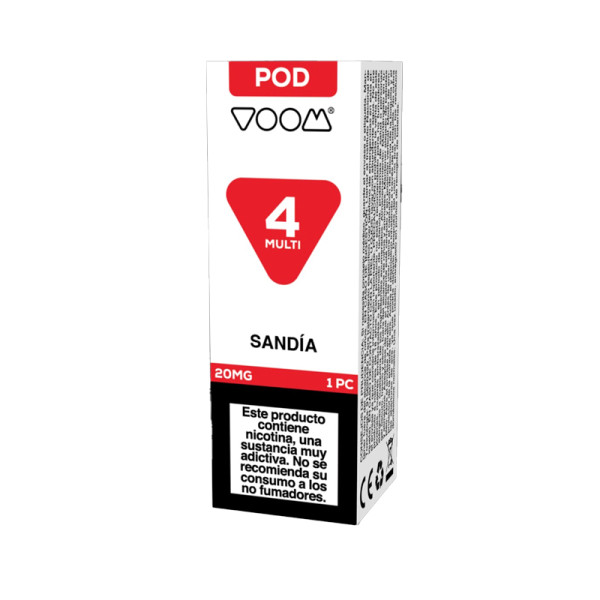 RECARGA CÁPSULA VOOM 4 MULTI POOD 20 MG SANDÍA