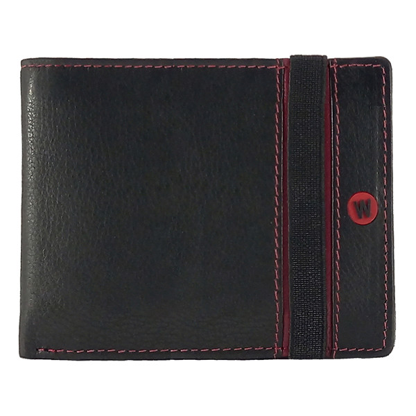 CARTERA APAISADA WIDLZONE SUNSET CIERRE GOMA NEGRO