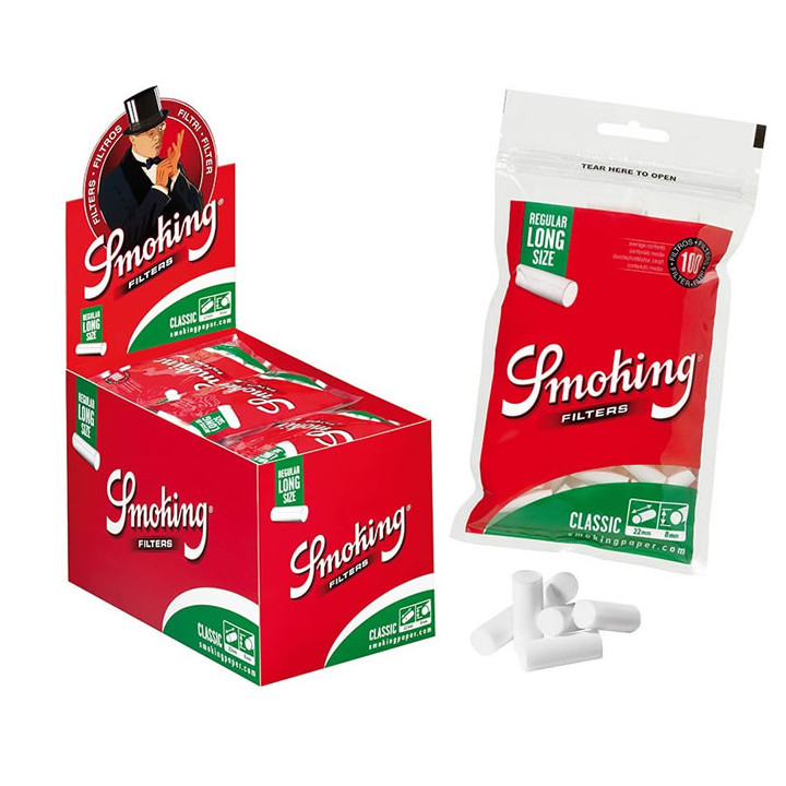 FILTROS SMOKING 8 MM LONG 1x25  REG.CLASSIC