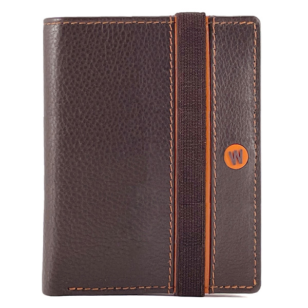 CARTERA WIDLZONE SUNSET CIERRE GOMA MARRON