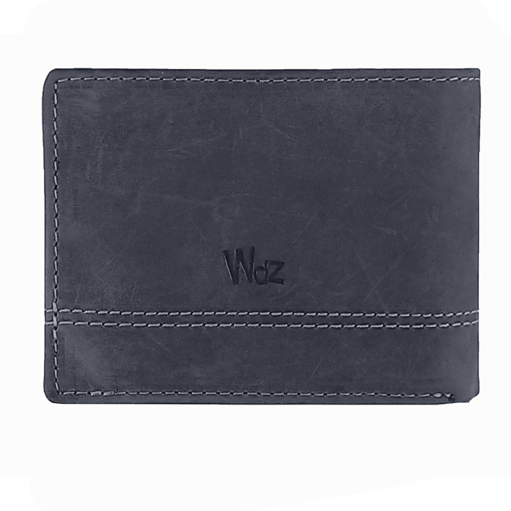 CARTERA AMERICANA PIEL WILDZONE AZUL