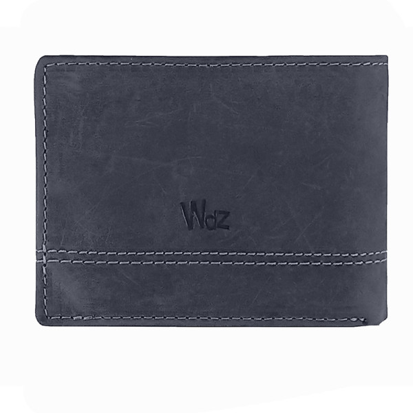 CARTERA AMERICANA PIEL WILDZONE AZUL