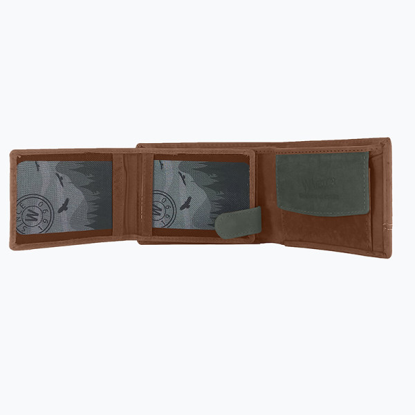 CARTERA AMERICANA PIEL WILDZONE CUERO