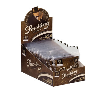 FILTROS SMOKING BROWN 6MM 120UDS 1X10 2