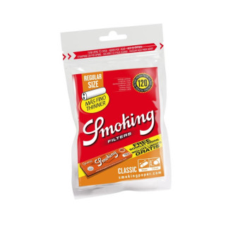 FILTROS SMOKING CLASIC 7,5 MM+ LIBRITO 120 UDS 1X25 2