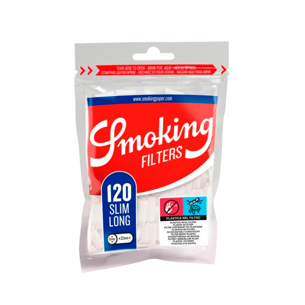 FILTROS SMOKING CLASSIC 6mm FILTRO LARGO 1x30