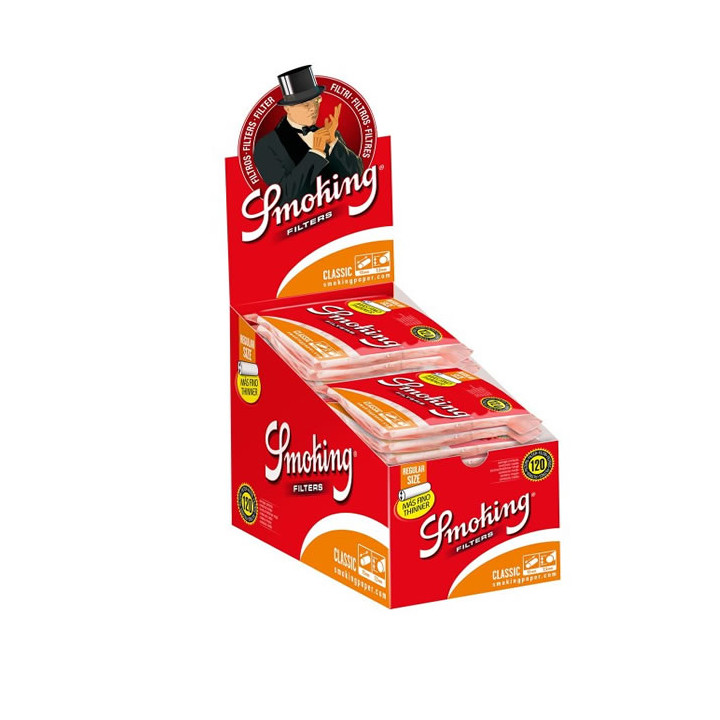 FILTROS SMOKING CLASSIC 7,5mm 120UDS 1x25