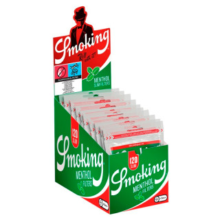FILTROS SMOKING CLASSIC MENTHOL VERDE 6MM 1X10 2